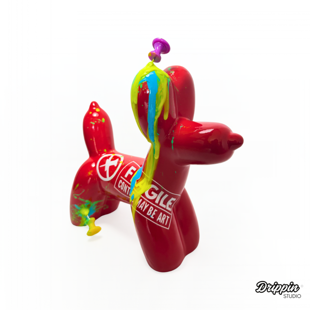FRAGILE EGO™ — Balloon Dog Pop Art Sculpture